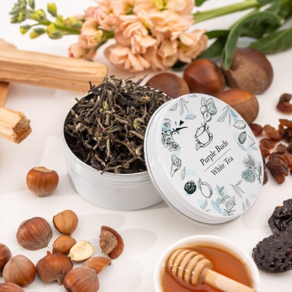 Herbata Biała Purple Buds