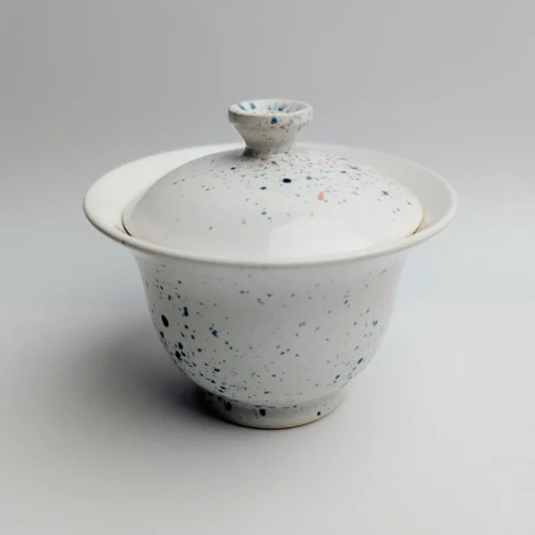 Ptasia Skorupka Gaiwan Ceramiczny do Rytuału Herbacianego