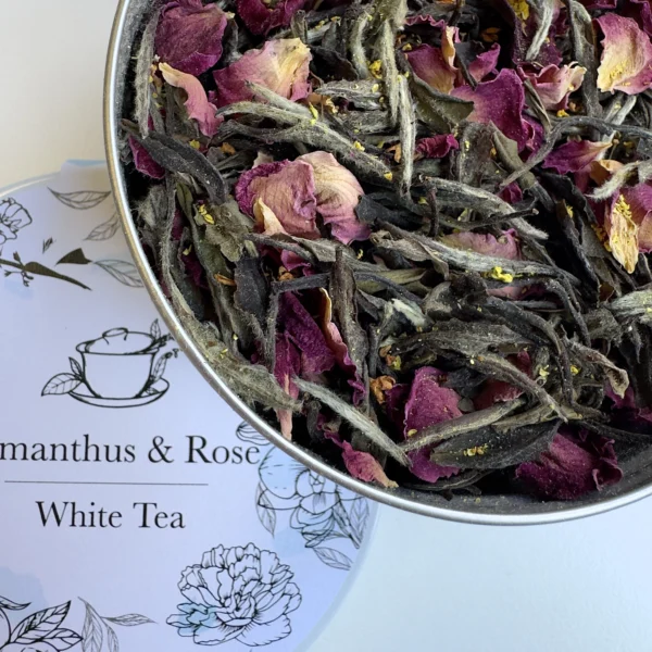 Herbata Biała White Peony Osmanthus & Rose